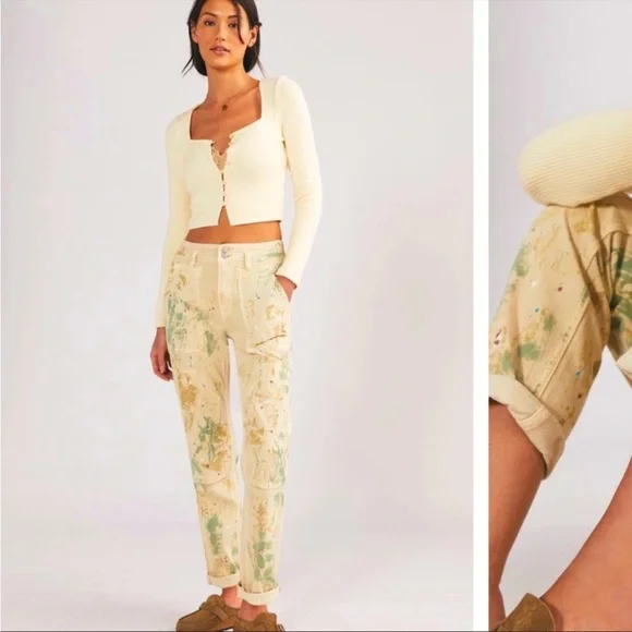 Anthropologie NWT Pilcro The Wanderer Relaxed Jeans Size 25. - Picture 1 of 7